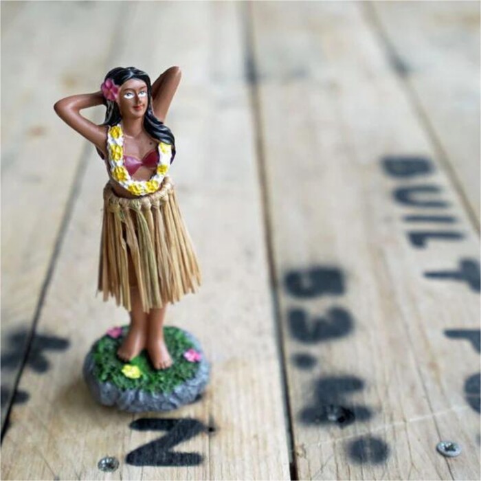 2024 Northcore Hawaiian Hula Dashboard Doll NOCO91B